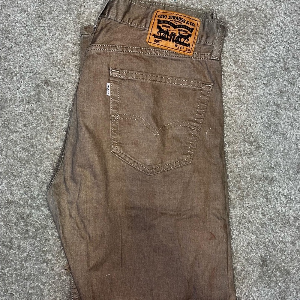 505 white tab vintage Levi’s